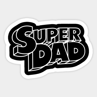 Super Dad Sticker